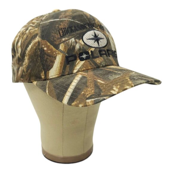 Realtree Chickasaw Equipment Camo Snapback Cap Trucker Baseball Hunting Hat - Picture 3 of 14